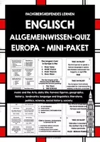 Vorschau - Stationenlernen - ENGLISH EUROPE GENERAL KNOWLEDGE QUIZZES MINI-BUNDLE - Deckblatt