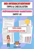 Vorschau - Stundenentwürfe - Der Unterrichtsentwurf (Tipps & Checklisten) / Lehrprobe Magnetismus (Note 1,0 / Sachunterricht Klasse 2) - Deckblatt