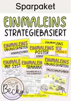 Vorschau - Arbeitsblätter - Sparpaket Einmaleins mit System (strategiebasiert) - Deckblatt