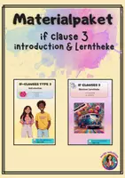 Vorschau - Arbeitsblätter - Materialpaket - If-Clauses Type 3, Introduction & Lerntheke - Deckblatt