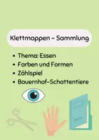 Vorschau - Spiele - Materialpaket: Klettmappen - Deckblatt