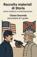 anteprima - Schede informative - Raccolta di materiali Storia: storia moderna e contemporanea - Pagina di copertina