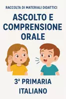anteprima - Schede informative - Raccolta di materiali: Ascolto e comprensione orale - Pagina di copertina
