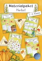 Vorschau - Mal- und Bastelvorlagen - Materialpaket - Herbst (1. - 3. Klasse) - Deckblatt