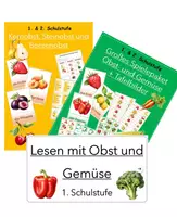 Vorschau - Arbeitsblätter - Materialpaket Obst und Gemüse - Deckblatt