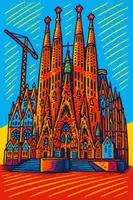 Vorschau - Arbeitsblätter - Materialpaket - Sagrada Familia - Deutsch und Spanisch - Deckblatt