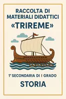 anteprima - Esercizi - Raccolta di materiali: Trireme - Pagina di copertina