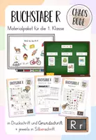Vorschau - Arbeitsblätter - Buchstabe R r - Materialpaket für die 1. Klasse - Deckblatt