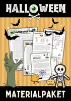 Vorschau - Arbeitsblätter - Halloween - Wachsendes Materialpaket - Deckblatt