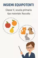 anteprima - Quiz - Raccolta di materiali sugli insiemi equipotenti - Pagina di copertina