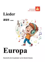 Vorschau - Mal- und Bastelvorlagen - Materialpaket: Lieder aus Europa - Deckblatt