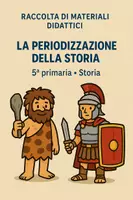 anteprima - Esercizi - Raccolta di materiali: La Periodizzazione della Storia - Pagina di copertina
