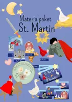 Vorschau - Fördermaterial/Inklusion - Materialpaket St. Martin Tafelmaterial, Wissenskarten und Bildkarten groß - Deckblatt