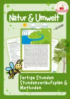 Vorschau - Stundenentwürfe - XXL-Paket – Natur, Umwelt & Nachhaltigkeit | Klasse 4–6 - Deckblatt