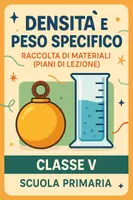 anteprima - Piani di lezione - Raccolta di materiali: "Densità e peso specifico" (piani di lezione) - Pagina di copertina