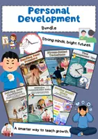 Vorschau - Arbeitsblätter - Personal Development Teaching Bundle – SMART Goals, Time Management, Self-Confidence - Deckblatt