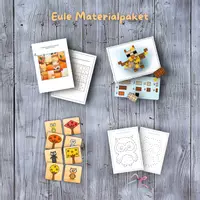 Vorschau - Stundenentwürfe - 🦉🦉 BUNDLE Eule Lernspiele Materialpaket Freiarbeit - Deckblatt