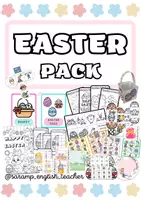 Vista previa - Manualidades / Dibujos para colorear - EASTER SUPERPACK - Portada