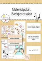 Vorschau - Spiele - Materialpaket Bodypercussion Kl. 1-4 - Deckblatt