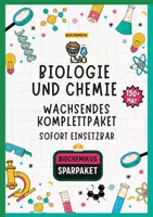 Vorschau - Stundenentwürfe - Biologie & Chemie - Wachsendes Gesamtpaket (Bestpreis Sparpaket!) - Deckblatt