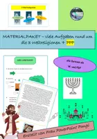 Vorschau - Stundenentwürfe - Materialpaket zu den 3 Weltreligionen - Deckblatt