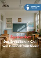 Vorschau - Unterrichtsreihen - Sparpaket: Das Erdbeben in Chili von Heinrich von Kleist – Unterrichtsreihe & Deutsch Klausur SEK II - Deckblatt