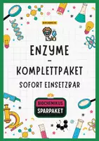 Vorschau - Stundenentwürfe - Enzyme Unterrichtsmaterial – Wirkungsweise, Hemmungen & Enzymaktivität | Umfangreiches Sparpaket für den Unterricht - Deckblatt