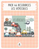 Aperçu - Préparation de séquence / Séquence complète - 🚗 KIT PÉDAGOGIQUE COMPLET – THÈME : LES VÉHICULES 🚙 - Page de couverture
