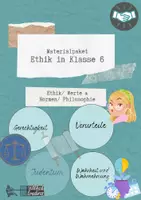 Vorschau - Stundenentwürfe - wachsendes Materialpaket: Ethik in Klasse 6 - Deckblatt
