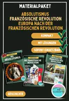 Vorschau - Stundenentwürfe - Materialpaket/Bundle - Absolutismus, Französische Revolution & Europa nach der Französischen Revolution - Deckblatt