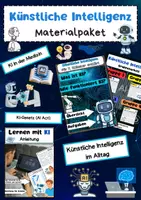 Vorschau - Arbeitsblätter - Künstliche Intelligenz Unterrichtspaket Sekundarstufe - Deckblatt
