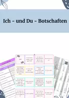 Vorschau - Arbeitsblätter - Ich und Du Botschaften - Deckblatt