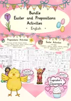 anteprima - Esercizi - English - Bundle of worksheets: Easter and Prepositions - Pagina di copertina