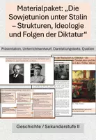 Vorschau - Stundenentwürfe - Materialpaket: Strukturen des Stalinismus - Deckblatt