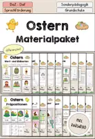 anteprima - Esercizi - Ostern - Materialpaket differenziert - DaZ/DaF/Sprachförderung (Raccolta di materiali sulla Pasqua) - Pagina di copertina