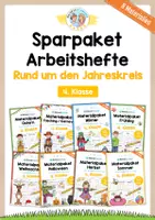 Vorschau - Arbeitsblätter - Sparpaket: 8 Materialpakete Jahreskreis (4. Klasse) - Deckblatt