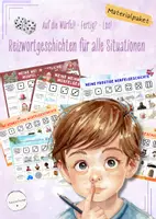Vorschau - Stundenentwürfe - Materialpaket: Reizwortgeschichten für alle Fälle - Kreatives Schreiben - Würfelgeschichten (Deutsch, Klasse 5-7) - Deckblatt