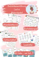 Vorschau - Arbeitsblätter - Lauteinführung ei - Materialpaket - Deckblatt