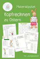Vorschau - Arbeitsblätter - Materialpaket Kopfrechnen zu Ostern - Deckblatt