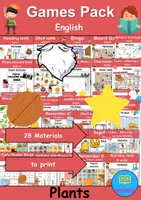 Vorschau - Unterrichtsreihen - Materialpaket - Spiele / Games - Nikolaus / Nicholas - Englisch - Deckblatt