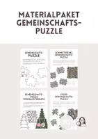 Vorschau - Arbeitsblätter - Materialpaket Gemeinschaftspuzzle - Deckblatt