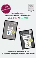 Vorschau - Arbeitsblätter - Materialpaket Lernwerkstatt und Workbook Teil 1, Lernstrategien und Lerntypen kennenlernen - Deckblatt