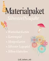 Vorschau - Arbeitsblätter - Materialpaket Silvester/Neujahr - Deckblatt