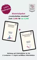 Vorschau - Arbeitsblätter - Materialpaket „Lesetechniken einsetzen" - Deckblatt