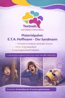 Vorschau - Arbeitsblätter - Materialpaket Klausuren zu E. T. A. Hoffmann: "Der Sandmann" (Oberstufe) - Deckblatt
