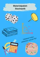 Vorschau - Arbeitsblätter - Materialpaket Stochastik - Deckblatt