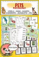 Vorschau - Arbeitsblätter - Pets - Materialpaket - Deckblatt