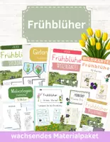 Vorschau - Unterrichtsreihen - Wachsendes Materialpaket zum Thema Frühblüher - Deckblatt