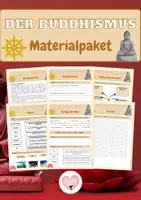 Vorschau - Arbeitsblätter - Buddhismus - Deckblatt