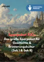 Vorschau - Unterrichtsreihen - Das große Sparpaket für Geschichte & Erinnerungskultur (Sek I & Sek II) - Deckblatt
